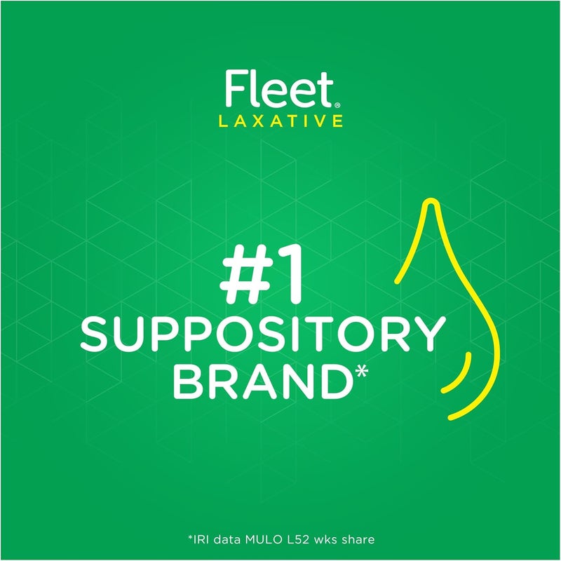 Fleet تحاميل الجلسرين السائلة لتخفيف الإمساك، ملين فعال وسريع بدون منبهات، 4 زجاجات في العبوة، 7.5 مل لكل منها - Image 4